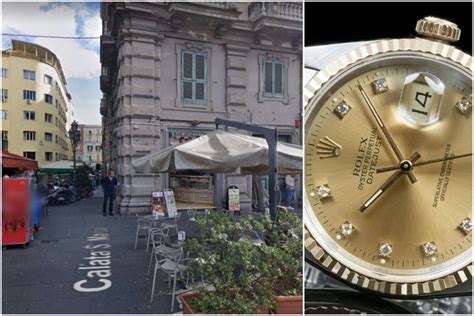 ciro napoli rolex|Napoli, turista scippato del rolex da 75mila euro mentre mangia .